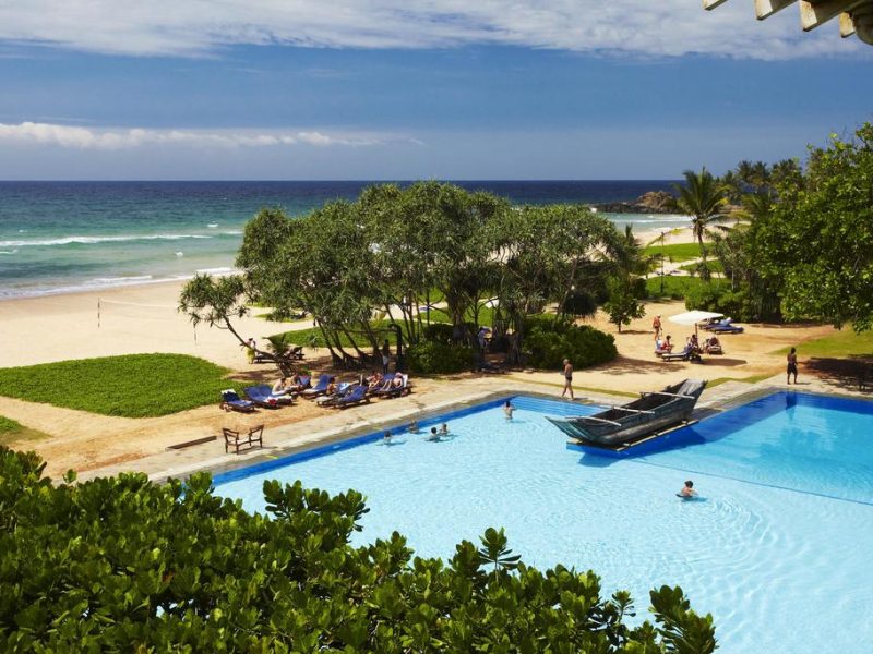 beach pool Heritance Ahungalla sri lanka