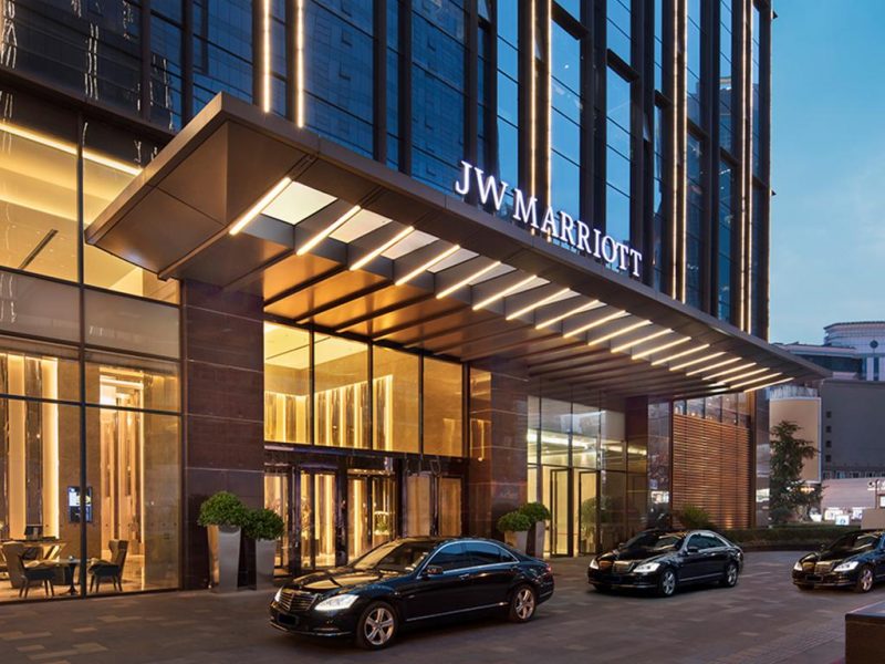 exterior jw marriott hotel chengdu china