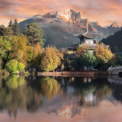 lijiang town view china 2