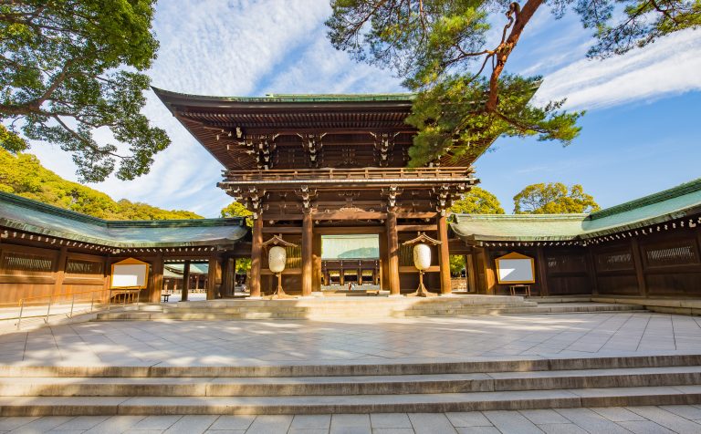 Meiji Shrine Shibuya Tokyo japan