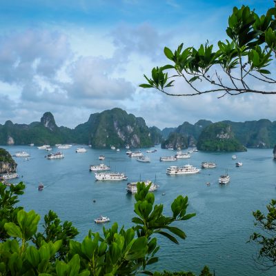 Titop peak view halong bay vietnam