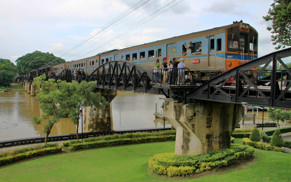 Train Bridge over the River Kwai Thailand
